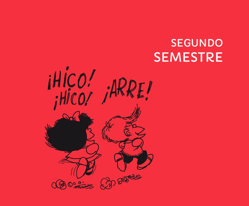 Imagen 5 de 7 de Calendario De Escritorio Mafalda 2023 Rojo Con Caja