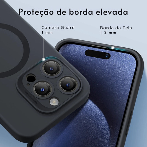 Capa Case Soft Case Cloud Com Magsafe iPhone 15 Pro Max Esr