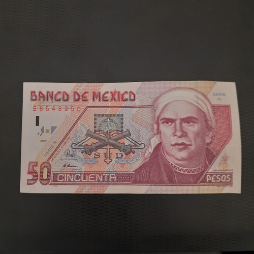 Billete De 50 Pesos Circulado (Usado)