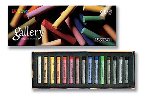 Mungyo Gallery Soft Pastels Caja Carton (15 Unidades) Vario