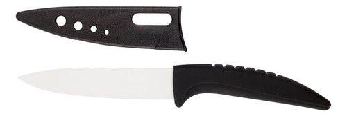 Cuchillo De Ceramica Cocina  Mango De Goma Con Funda