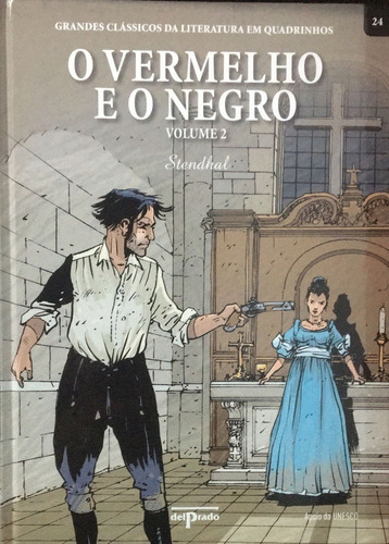 Livro O Vermelho E O Negro Vol 2 Grandes Clássicos Da Liter