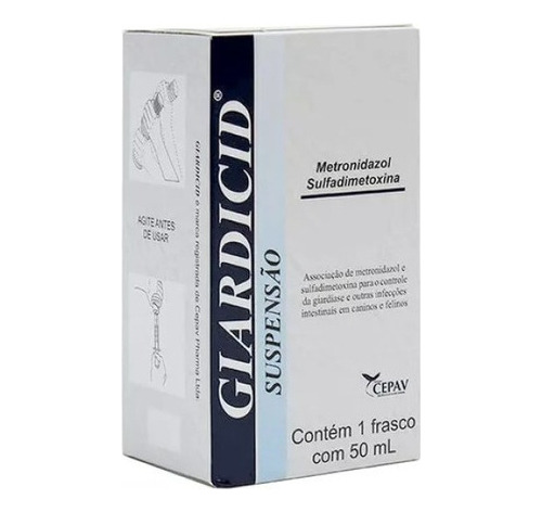 Giardicid Suspensão 50 Ml