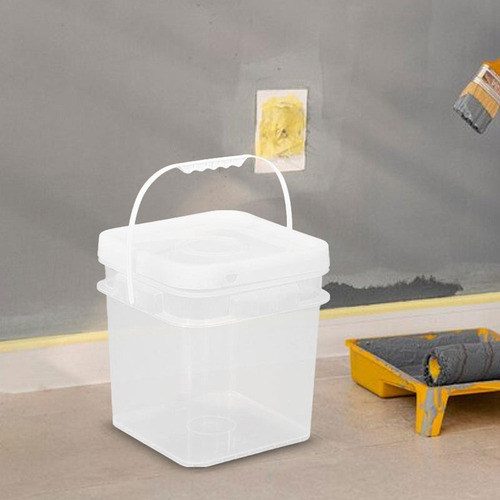 Cubo Cuadrado De 10 Litros Para Almacenamiento De Alimentos