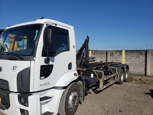 Ford Cargo 2423 Ano 2014 Com Rollon