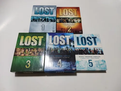 Serie Lost 1 A 5 Temporada Lote Dvd Box Original | Parcelamento sem juros