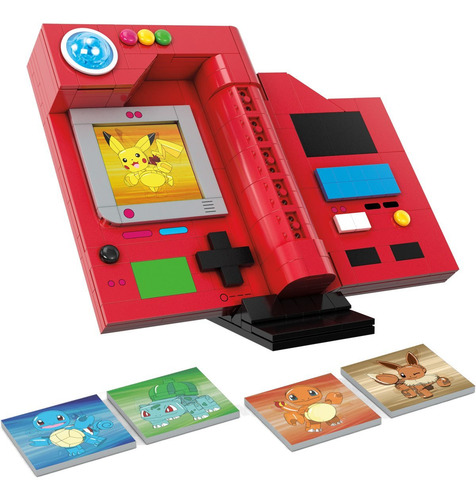 Mega Pokemon Set Contruccion Pokedex Kanto