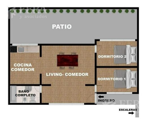 Imagen 19 de 19 de Venta Ph 3 Ambientes Con Patio En Monte Chingolo (29453)