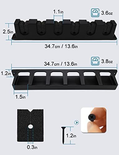 Soporte Vertical Para Caña Pescar Garaje Pared Techo