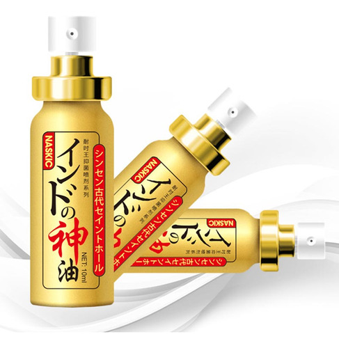 Spray De Aceite Esencial Indio Para Mejorar La Resistencia S