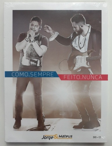 Cd / Dvd Jorge & Mateus - Como Sempre / Feito Nunca