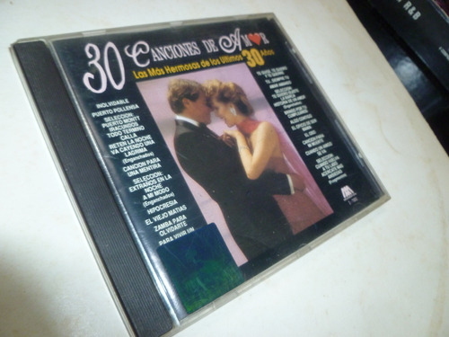 30 Canciones De Amor - De Los Ultimos 30 Años Cd - 