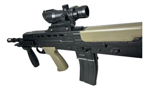 Fusil Pistola Sa80 - L86a2 Airsoft Paintball + Balines