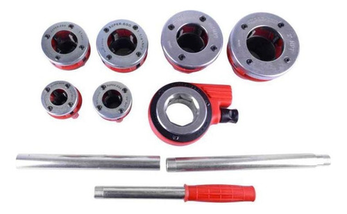 Tarraxa Manual Para Tubos Jogo 1/2 A 2 Pol Npt Rothenberger