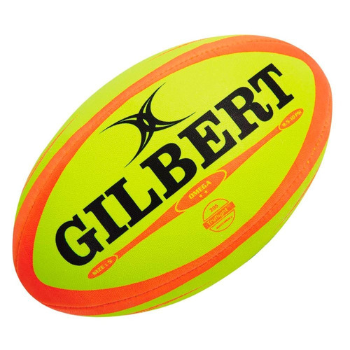 Pelota Rugby Gilbert Nº 5 Omega Guinda Profesional Importada