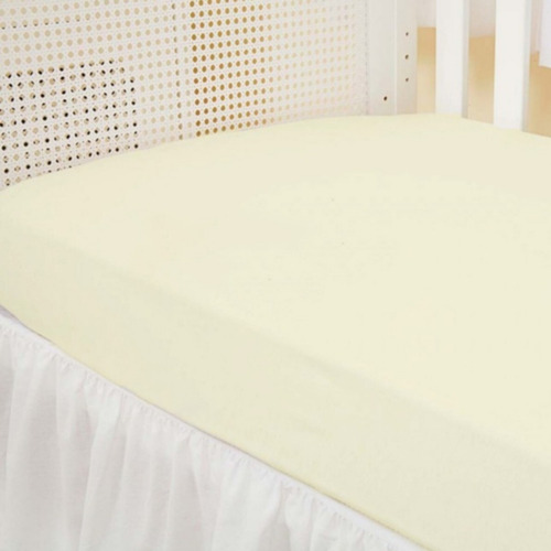 Lencol Avulso Queen Com Elastico Liso Percal 200 Fios Cor Palha