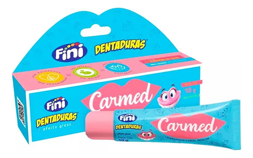 Carmed Fini Lip Balm Hidratante Gloss Protetor Labial