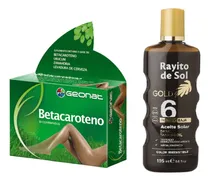 Comprar Autobronceante Pastillas Bronceador +1 Geosun +1 Aceite Gold