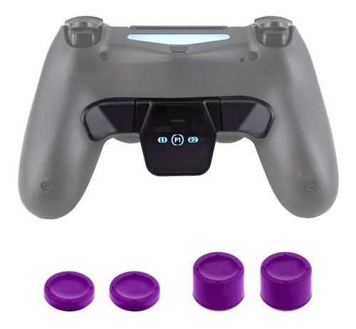 Botón Nyko Trigger Back Button Control Ps4 Color Negro