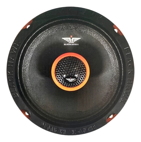 Parlante Medio Rango Con Tweeter 500watts - Black Hawk