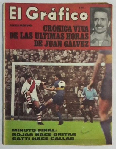 El Grafico 2481 - Boca River - Juan Galvez 1967 Fs