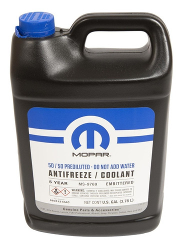 Bidón Coolant - Refrigerante 50-50 Rojo Mopar - Original