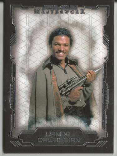 2016 Topps Star Wars Masterwork #5 Lando Calrissian