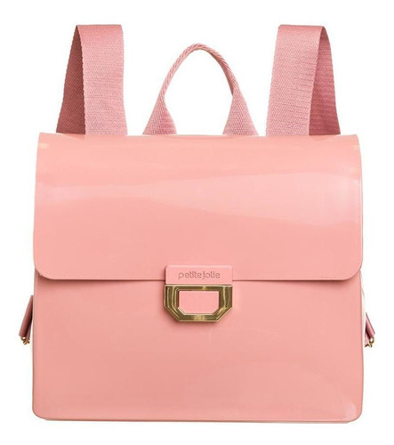 Bolsa Mochila Feminina Petite Jolie Anna Cor Rosa Antigo PJ10655