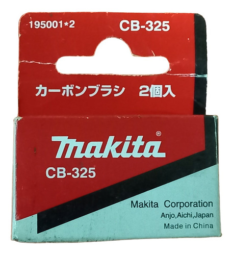 Carbones Makita Cb325