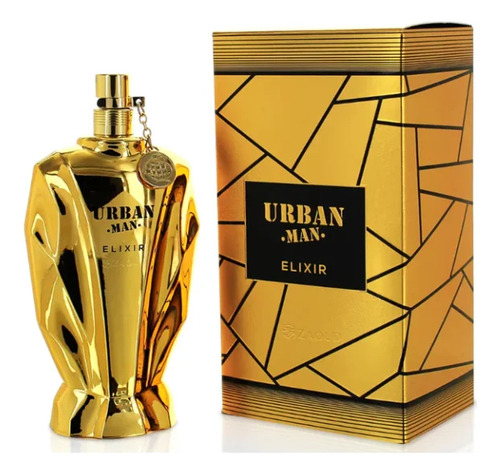 Perfume Arabe Fragrance World Urban Man Elixir 90 Ml