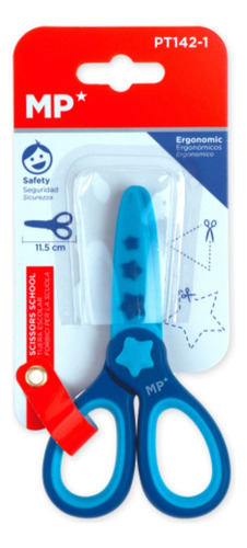 Tijeras Infantil Color Azul