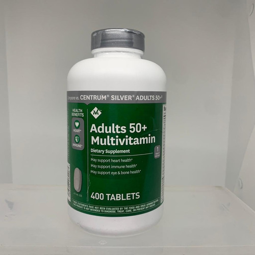 Multivitamin Adults 50+  400 Tab Members Mark