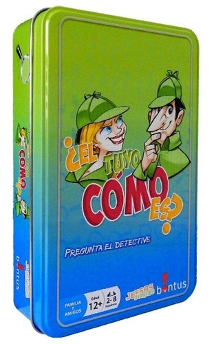 Juego De Mesa ¿el Tuyo Como Es? En Caja De Metal Bontus