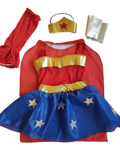 Disfraz Mujer Maravilla/ Niña Maravilla/ Wonder Woman | MercadoLibre