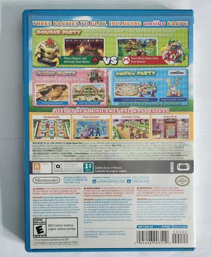 Videojuego Mario Party 10 Wii U - Usado (Usado)