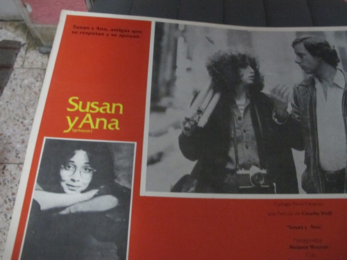 Cartel De Cine Susan Y Ana Con Anita Skinner Lobby Card (Usado)