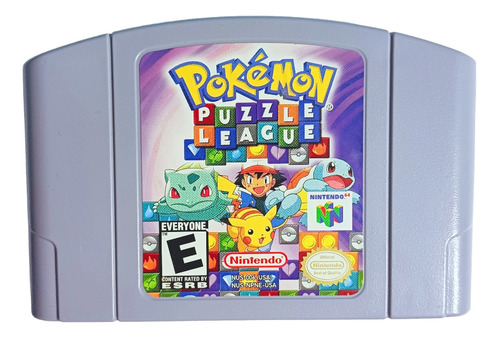 Pokemon Puzzle League Nintendo 64 Impecable