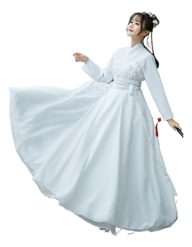 Vestido Moderno Tradicional Chino Hanfu Para Mujer | Kimonos