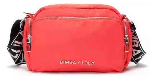 Bolsa De Ombro Bimba Y Lola Marca Espanhola D/nylon P/mujer