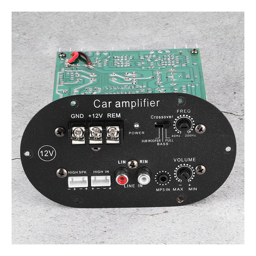 Tablero Amplificador De Audio Para Automóvil 120w 12v Pure F