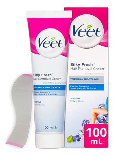 Veet Crema Depilatoria Piel Sensible 100 Gramos