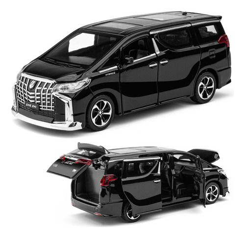 Toyota Alphard Miniatura Metal Coche Colección De Regalo [u]