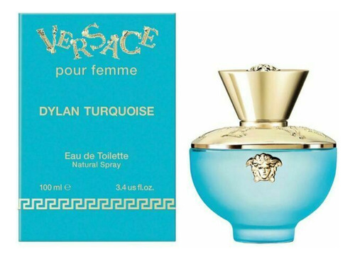 Perfume Versace Dylan Turquesa Edt 100 Ml Para Mujer