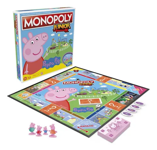 Juego de mesa monopoly junior new arrivals