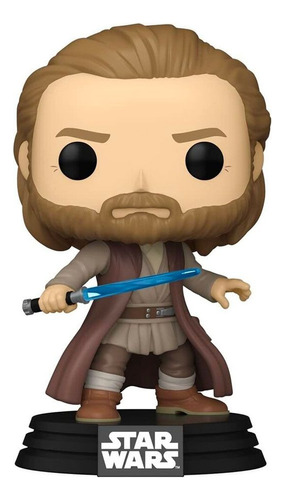 Funko - Pop! Star Wars - Obi Wan Kenobi (pose de batalha)