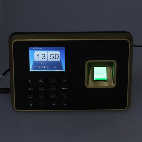 Time Card Machine, Sensor Biométrico, Huella Dactilar, Asist