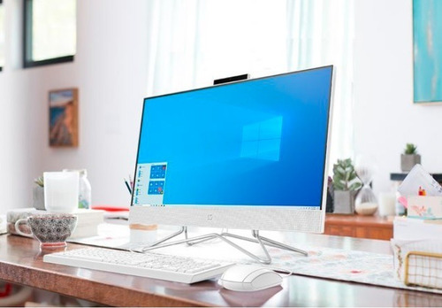 Computadora Hp All In One Blanca Intel 16gb Ram Ssd 512gb 22 (Usado)