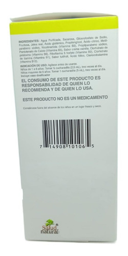 Actikroll Para Niños Glutamico Jalea Real Vitaminas 250 Ml