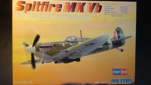 Llm - Avion  Spitfire Mk Vb  Hobbyboss  80212 - 1/72