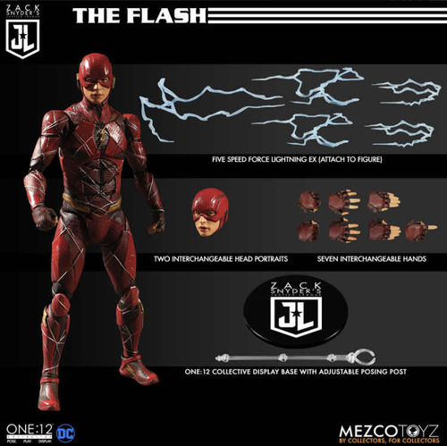 Batman Superman Flash Zs Justice League Deluxe Mezco One 12